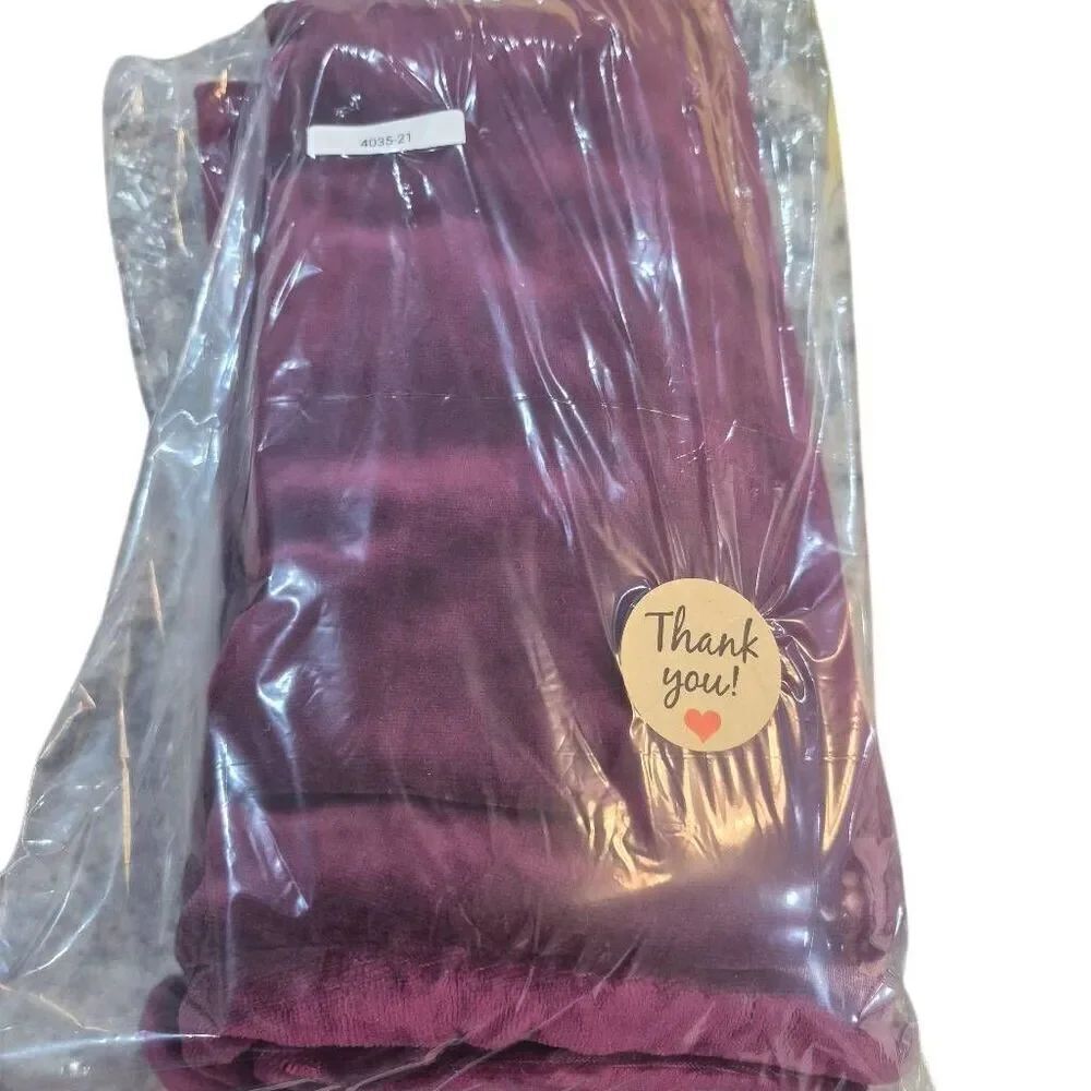 Fabric, Raspberry Red Stretch Velour 60" x 1/2 yd - Picture 3 of 4
